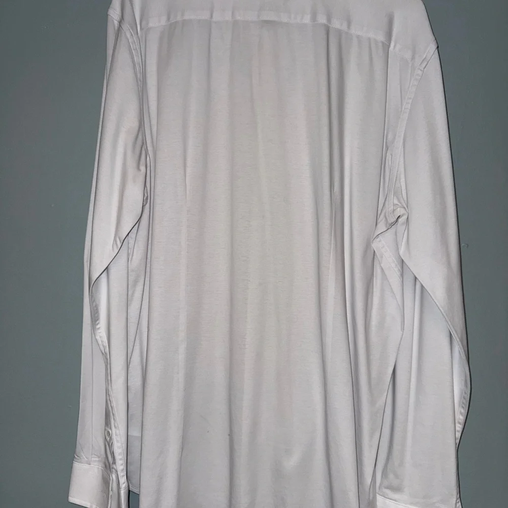 Men’s Butter Cloth White Button Down Long Sleeve Cotton Shirt XL - Picture 5 of 7